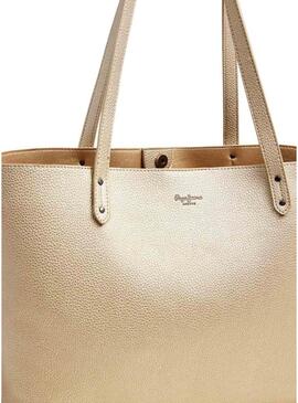 Borsa Pepe Jeans Audrey dorata per donna
