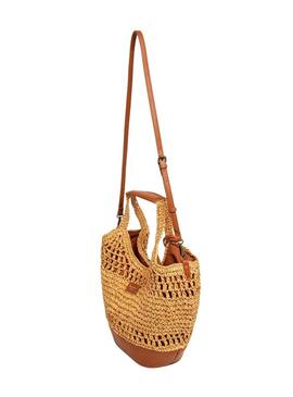 Borsa Pepe Jeans Judith in rafia per donna