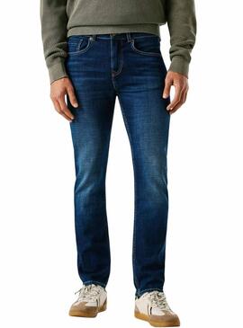 Pantaloni in denim scuro Pepe Jeans Cash per uomo