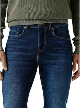 Pantaloni in denim scuro Pepe Jeans Cash per uomo