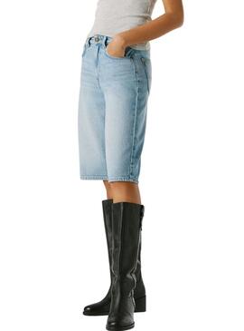 Jeans Bermuda Pepe Jeans Lexa in denim per donna