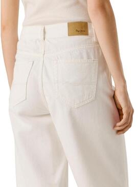 Bermuda Pepe Jeans Lexa bianco per donna