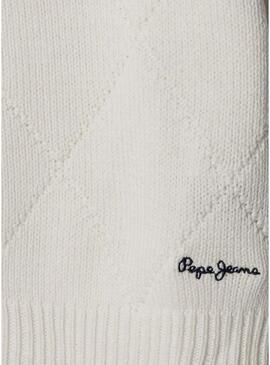 Maglia Pepe Jeans Florence bianca per bambina