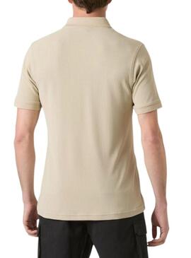 Polo Helly Hansen Driftline beige per uomo.