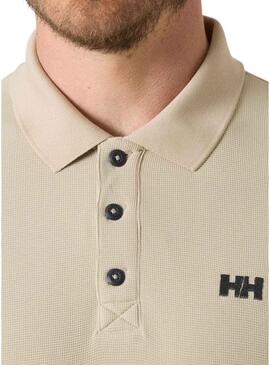 Polo Helly Hansen Driftline beige per uomo.
