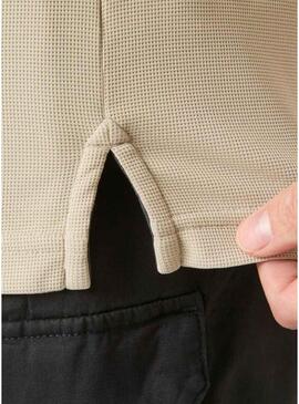 Polo Helly Hansen Driftline beige per uomo.