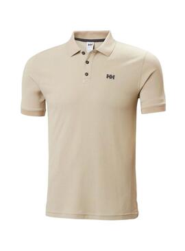 Polo Helly Hansen Driftline beige per uomo.