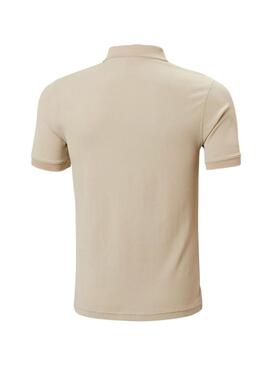 Polo Helly Hansen Driftline beige per uomo.