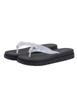 Ciabatte Tommy Jeans Cleated Jelly in gomma per donna