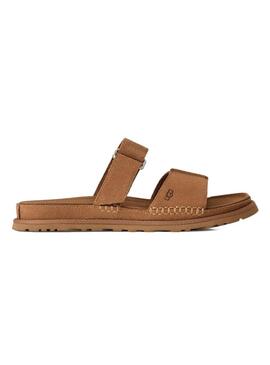 Sandali UGG GoldenGaze Slide Chestnut per donna