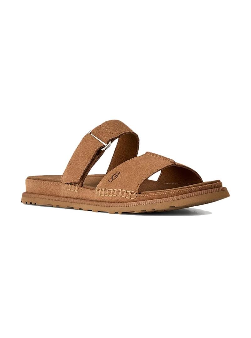 Sandali UGG GoldenGaze Slide Chestnut per donna