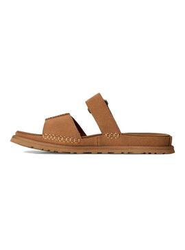 Sandali UGG GoldenGaze Slide Chestnut per donna