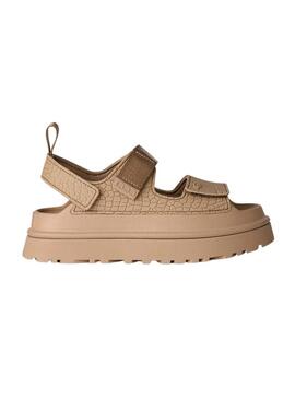 Sandali UGG GoldenGlow Embossed color tostato per donna