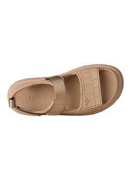 Sandali UGG GoldenGlow Embossed color tostato per donna