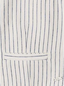 Gilet Pepe Jeans Izzy a righe diplomatiche per bambina