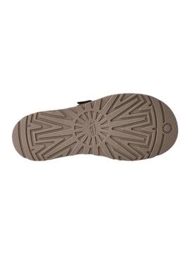 Sandali UGG GoldenGaze Toe Post grigi per donna