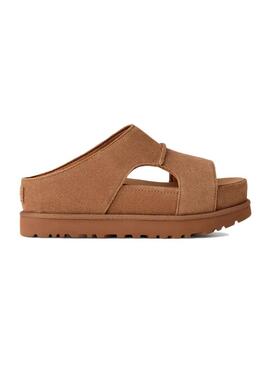 Sandali UGG Goldenstar Hi Cutout Slide Chestnut per donna