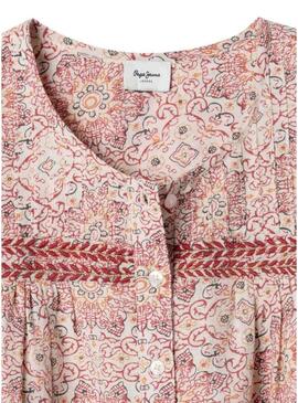 Top Pepe Jeans Hella stampato floreale per ragazza