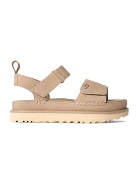 Sandali UGG Goldenstar beige per donna