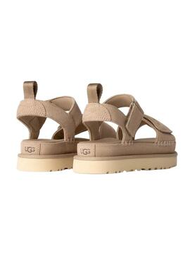Sandali UGG Goldenstar beige per donna