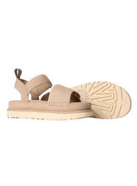 Sandali UGG Goldenstar beige per donna