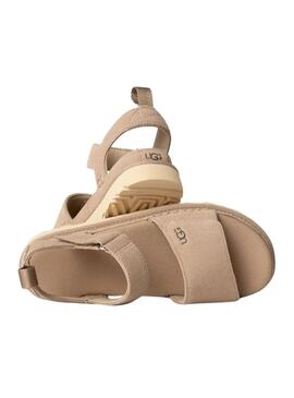 Sandali UGG Goldenstar beige per donna