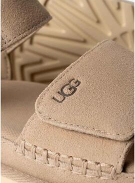 Sandali UGG Goldenstar beige per donna
