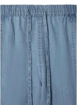 Pantaloni Pepe Jeans Ivy blu denim per ragazze