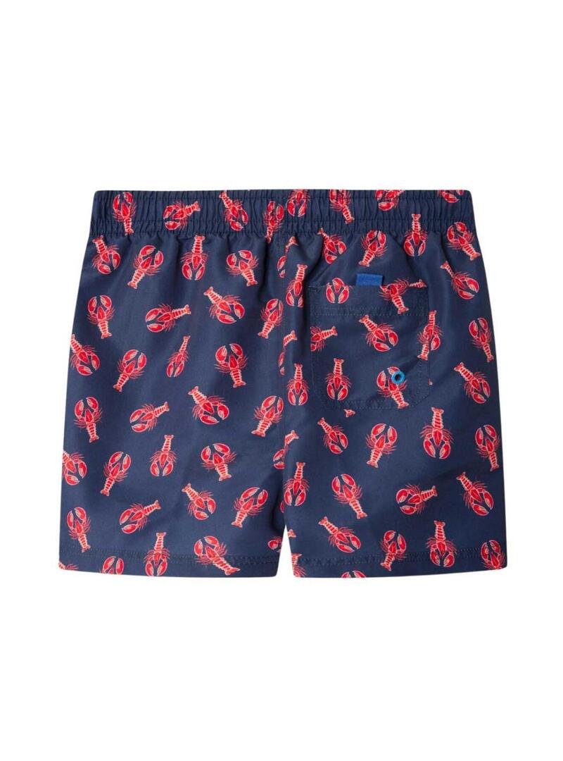 Costume da bagno Pepe Jeans Funky Lobster stampato per bambino.