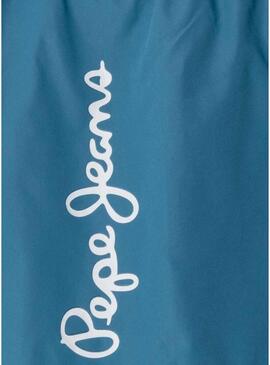 Costume da bagno Pepe Jeans Logo blu per bambino