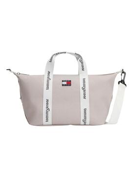 Borsa Tommy Jeans Essential Mini tote beige per donna