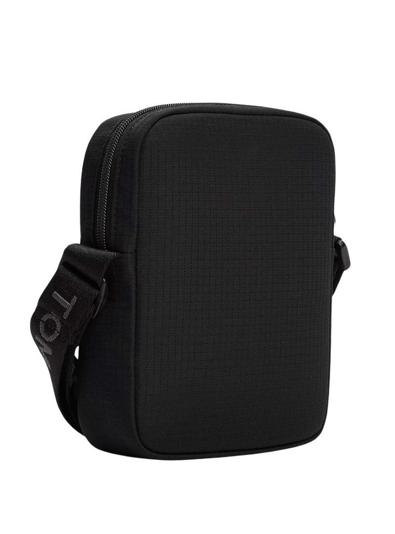 Borsa Tommy Jeans reporter Essential Ripstop nera per uomo