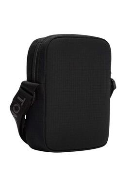 Borsa Tommy Jeans reporter Essential Ripstop nera per uomo