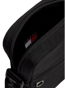 Borsa Tommy Jeans reporter Essential Ripstop nera per uomo