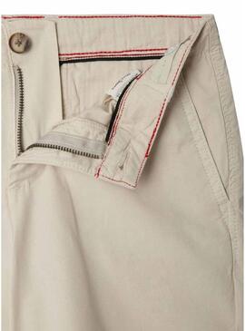 Bermuda Pepe Jeans Alexander beige per ragazzi