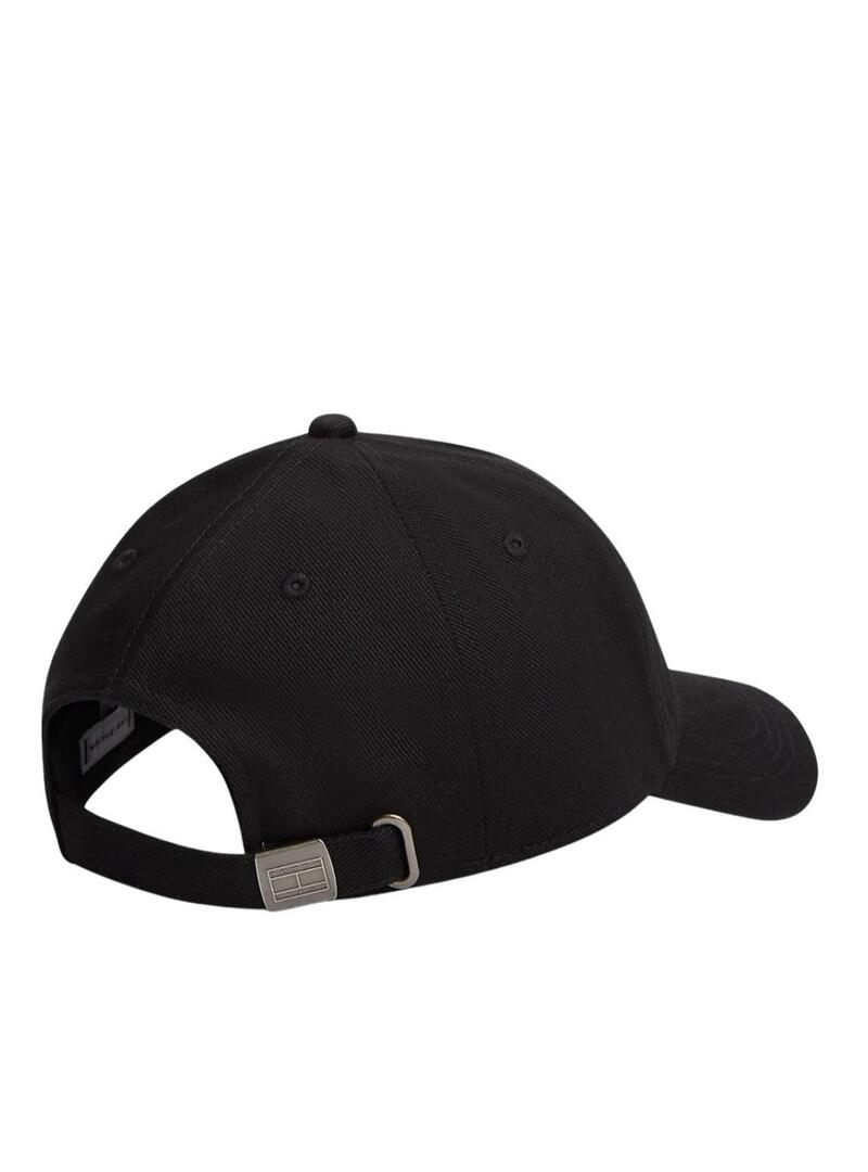 Cappello Tommy Jeans Heritage nero per donna