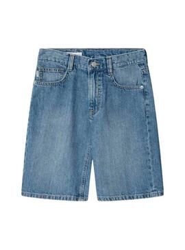 Bermuda in denim Pepe Jeans Dan blu per bambino