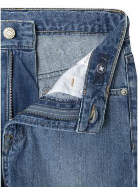 Bermuda in denim Pepe Jeans Dan blu per bambino