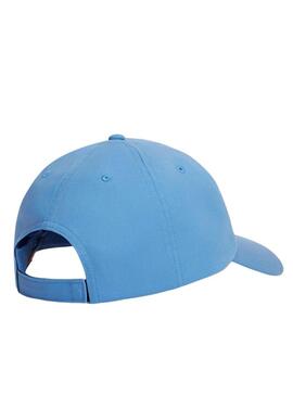 Cappellino Tommy Jeans Linear Logo blu per uomo