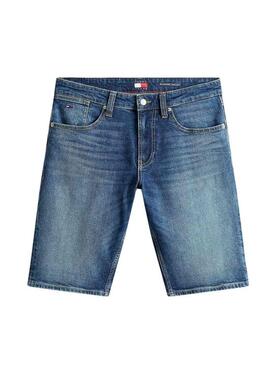 Bermuda jeans Tommy Jeans Ronnie lavaggio scuro per uomo