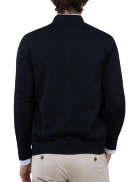 Cardigan El Ganso blu scuro per uomo