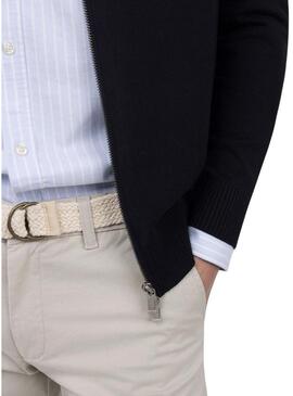 Cardigan El Ganso blu scuro per uomo