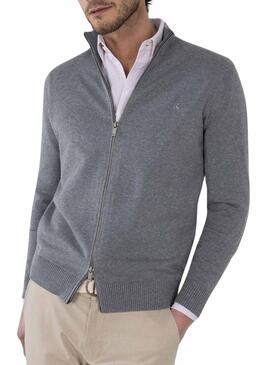 Cardigan El Ganso grigio per uomo