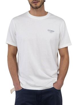 Maglietta El Ganso Peces bianca per uomo