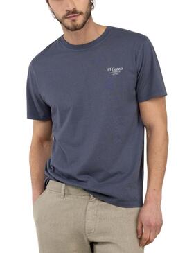 Maglietta El Ganso Peces blu per uomo.