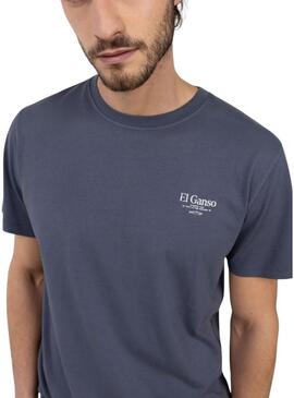 Maglietta El Ganso Peces blu per uomo.