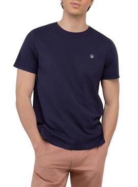 Maglietta El Ganso Dyed blu navy per uomo