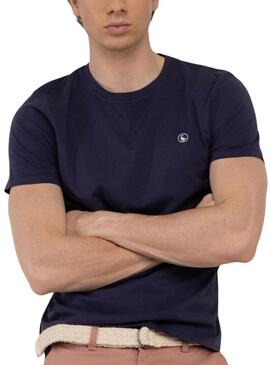 Maglietta El Ganso Dyed blu navy per uomo