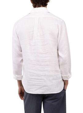 Maglietta El Ganso in lino bianco per uomo