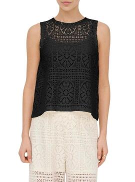 Top Only Llian nero per donna